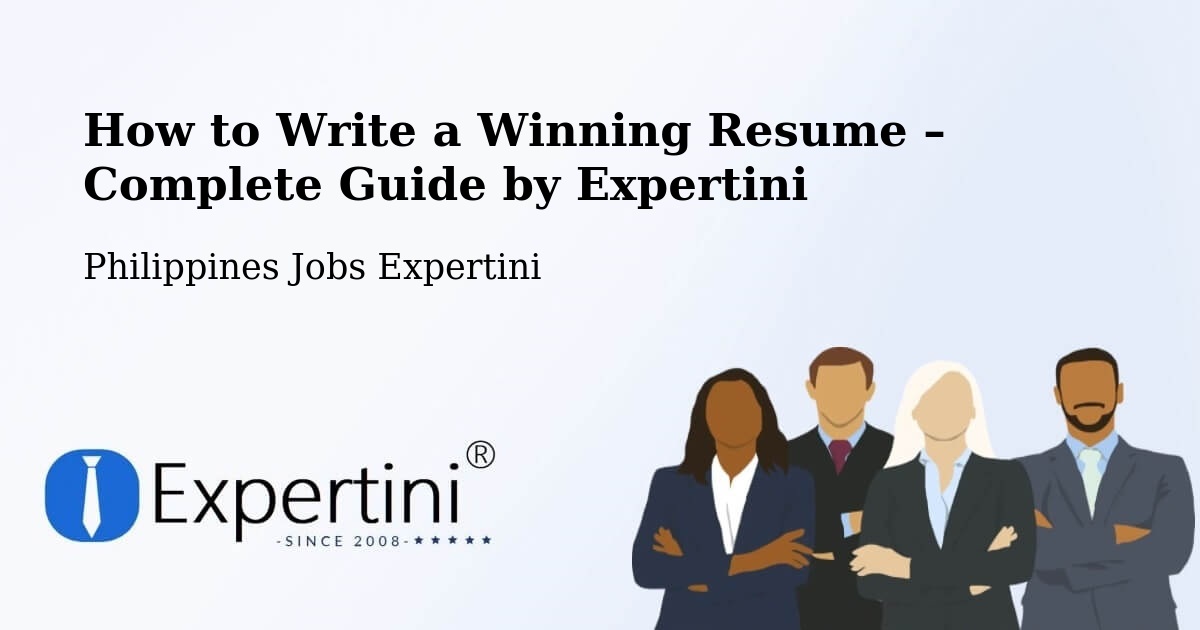 Resume Writing Guide for Job Seekers – Camalig - Camalig, Philippines Jobs Expertini